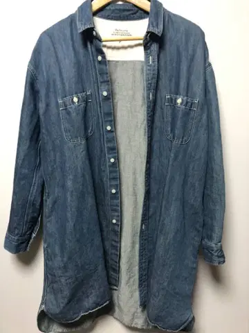 베리떼꾸르 데님 셔츠 루즈핏 프리 사이즈 일본제