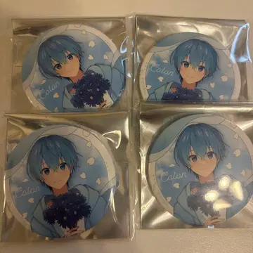 코론군 코로완 캔뱃지 4개 세트