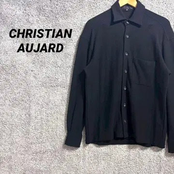 263 크리스천 오자르 긴팔 셔츠 남성용 신사 블랙 상의 블랙