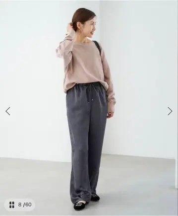 IENA 피그먼트 맨투맨 풀오버