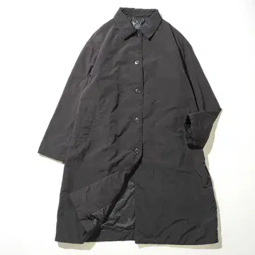 새상품급 무인양품 [세탁 가능] 발수 솜 스텐카라 코트 블랙 M
