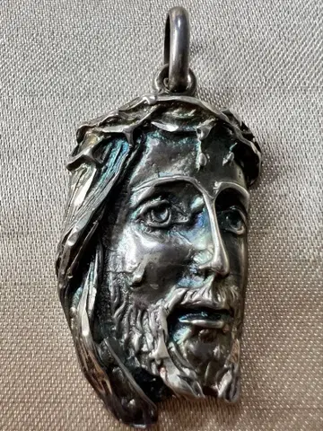 예수 그리스도 가시 면류관 스털링 실버