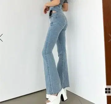 [ 에모다 ] EMODA 사이드 스트링 하이웨스트 페기스 리본 사이즈 1