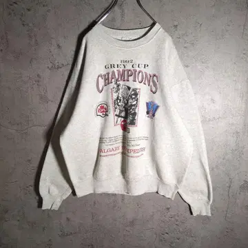 1992 GREY CUP CHAMPIONS 캐나다제 빈티지 맨투맨
