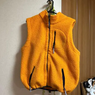 L.L.Bean 엘엘빈 오렌지 플리스 베스트