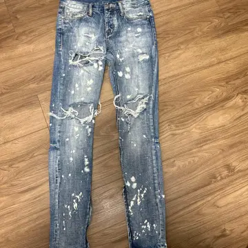mnml 데미지 데님 청바지 사이즈 30