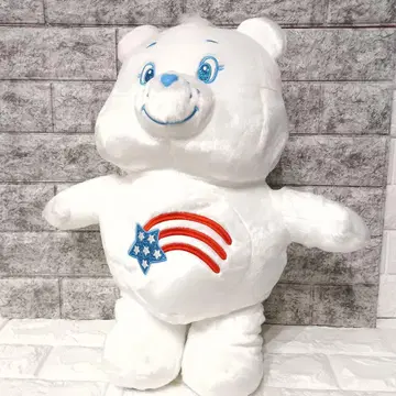 케어베어 반짝반짝 BIG 봉제 인형 화이트