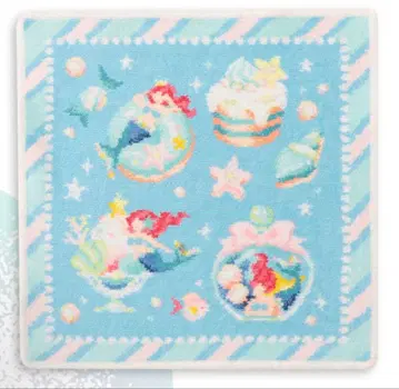 페이러 손수건 워시 타월 머메이드 스카이블루