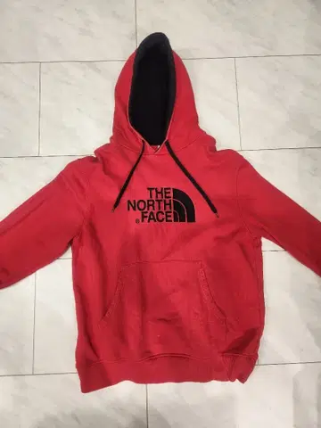 THE NORTH FACE 레드 후드티 L 사이즈