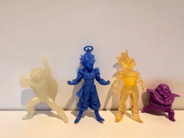 드래곤볼 액션 피규어 4체 세트 드래곤볼 지우개