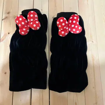 디즈니 미니 도트 레그 워머 프리 사이즈