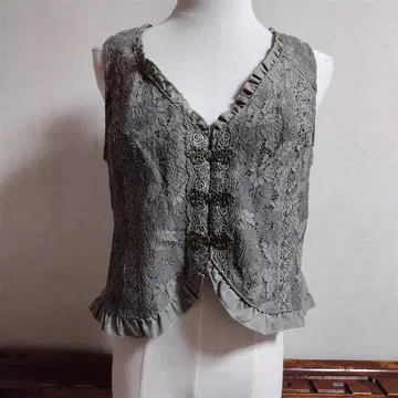 택 포함 새상품 axes femme 비트 디자인 레이스 베스트