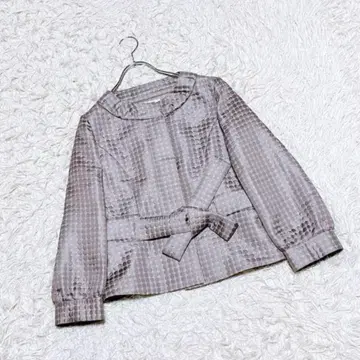 [ J.FERRY ] 노카라 자켓 (40) 올 패턴 도트 무늬 일본제