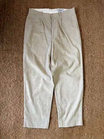 YAECA Corduroy tapered pants size M