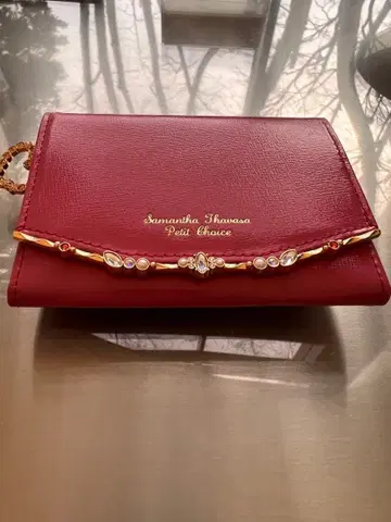 [ 미사용 ] Samantha Thavasa 카드+코인 케이스 핑크