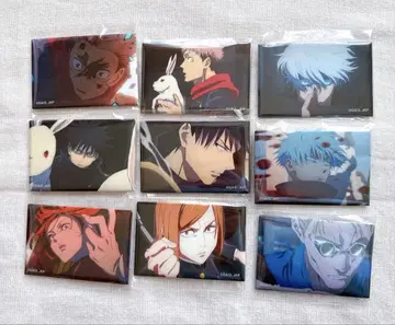 주술회전 장면 사진 스퀘어 캔뱃지 B 묶음 판매