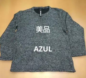 AZUL 크루넥 니트