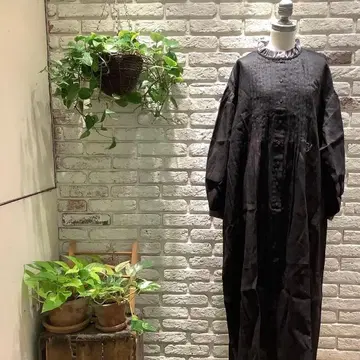 츠하루 바이 사만사 모스모스 요코하마점 한정판 원피스 블랙 S 사이즈