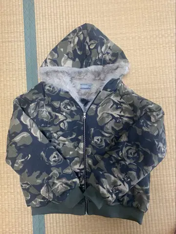 elev 퍼 자켓 카모플라쥬 L