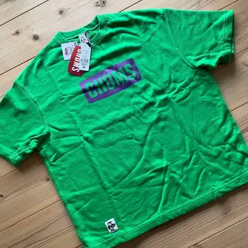 새상품 참스 그린 로고 티셔츠 여성용 L