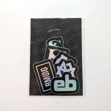 BMSG 홀로그램 로고 스티커