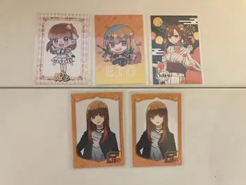 컬러풀 피치 에토 씨 트레이딩 카드 세트