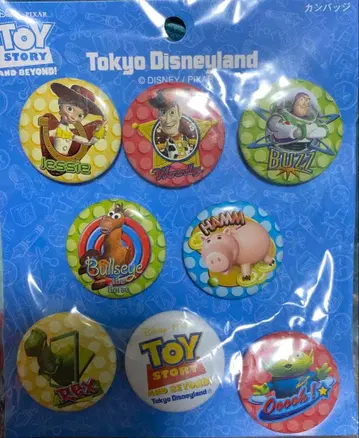 디즈니 리조트 토이스토리 캔뱃지