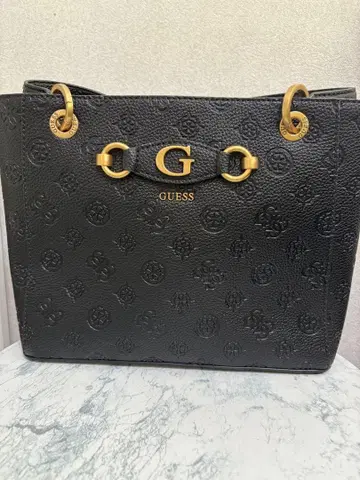 GUESS 블랙 핸드백