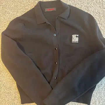 CABAN 버튼 블랙 가디건 F 사이즈