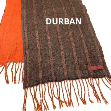 DURBAN 울 머플러 바이컬러