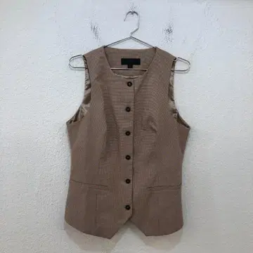 자라 ZARA 테일러드 베스트 체크 무늬 [ L ]