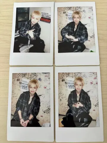 DIAURA 쇼야 폴라로이드 4장 세트