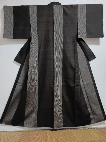 명주 순수 실크 동누키 브라운