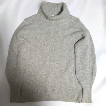 플라스테 캐시미어 양모 터틀넥 스웨터 M