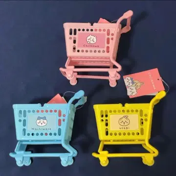 [ 3개 세트 ] 치이카와 (먼작귀) 쇼핑 카트 치이카와 토끼 하치와레