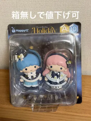 해피 복권 산리오 리틀트윈스타 키키라라 피규어