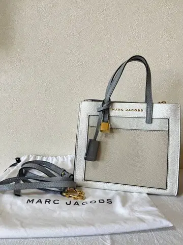 MARC JACOBS 토트백 화이트/그레이