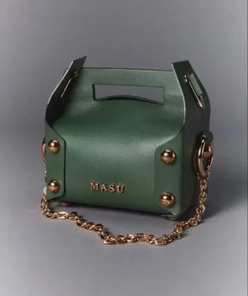 MASU 26SS LEATHER CAKE BAG