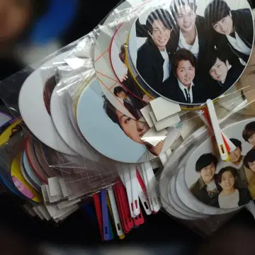 아라시 [ 미니 부채 ] 77개