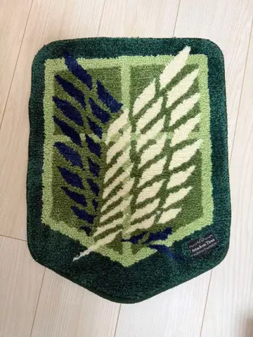 USJ 진격의 거인 엠블럼 매트 약 30cm x 40cm