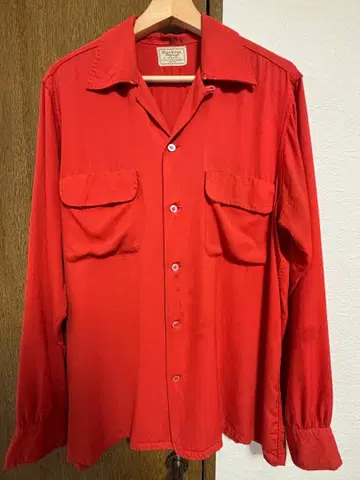 50s 레이온 셔츠