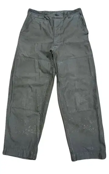 1970s 와이드 워크 팬츠