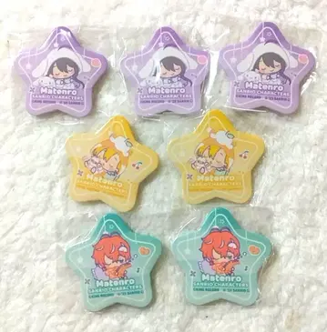 히프노시스 마이크 산리오 콜라보 별 모양 캔뱃지 신주쿠