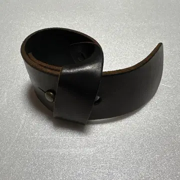 90s beaty beast 명작 가죽 팔찌 블랙 레어