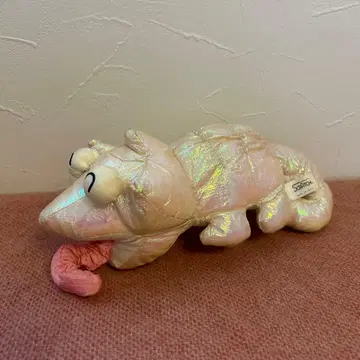 레트로 SCRATCH 스크래치 크리스탈 애니멀 카멜레온 봉제 인형