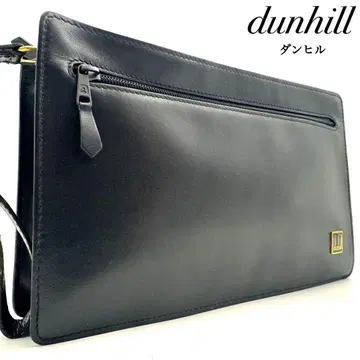 새상품급 dunhill 클러치백 세컨드 백 비즈니스 빈티지 블랙