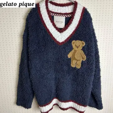 젤라또피케 홀리데이 곰 트레이닝복 상의 스웨터