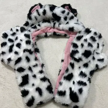 디즈니 101마리 강아지 머플러 팬캡