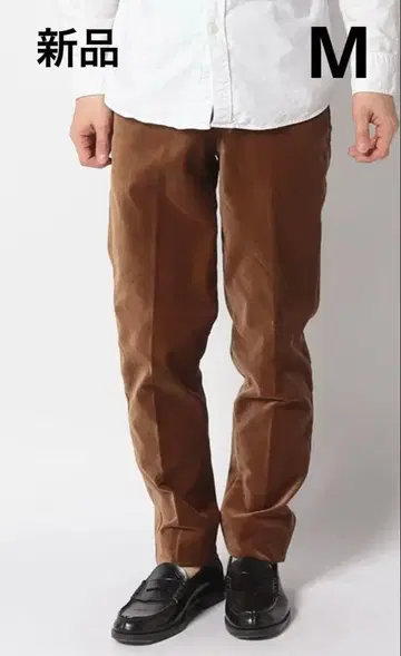 새상품 슬림 트라우저 팬츠 에드윈 M 사이즈 비즈니스 캐주얼 팬츠 브라운