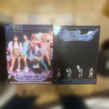 aespa girls 2종 카드 포함